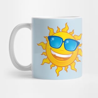 Summer Sun Wearing Sunglasses Mug